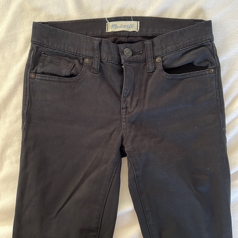 Madewell Black Skinny Jeans